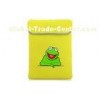 Pretty Animal Yellow Neoprene Fabric Laptop Bag for Kids , Cartoon Frog Printed