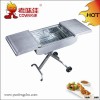 Folding outdoor trolley charcoal bbq grill