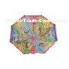 Branded Kids Rain Umbrellas For Outdoor / Durable 3 Full Color Printing
