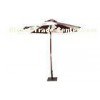 Hard Wood Outdoor Patio Umbrella For Advertising / UV Protection Umbrella