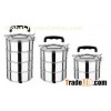 2 / 3 / 4 Layer Stackable Stainless Steel Food Container Lunch Boxes