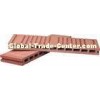 high strength Outdoor (135x27mm) wpc decking wood less cracking, less warping