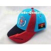 Contrasting Multi Colors Cotton Baseball Cap Embroider Logo Hat Promotion