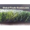 Diamond shape Durable Soccer Artificial Grass Floor Mat , Outdoor Synthetic Sports Turf
