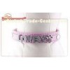 Pu Leather Puppy Customized Dog Collar / pugcollar for walking