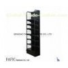 Black Advertising Retail Display Stands With Spray Painted 10-30kgs