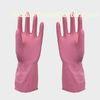 Women / Man Cycling Household Latex Gloves With dip flocklined