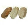 Colored Handmade Rattan Bread Basket For Bakery , Long Bread Basket
