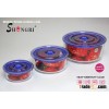 blue high borisl glass food storage container set