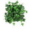 Green Leaf Artificial Hedge Fence / Artificial New Ivy For Household