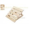 Light yellow Dynamic Finnish Spruce Sauna Backrest For Dry sauna with 3 Year Guarantee
