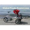 Custom Modular Foldable Child Carrier Bike with Removable Baby Carriage