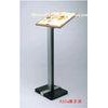 Spray Painted Brochure Display Stands / Platform Rack For Exhibition