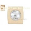 Square Thermometer Sauna Hygrometer Gauges , Wood Mount Humidity hygrometer
