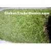 25MM Pile Height Indoor Artificial Grass S Shape , Landscaping Artificial Turf