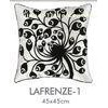 Faux Silk Applique Pillow Covers
