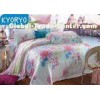 Full Queen Cotton Bedding Sets / Comfortable Breathable Floral Bedding Sets
