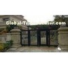Aluminum Collapsible Automatic Motorised Sliding Gate With Photo Cell For Private Area Entry