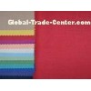 Yellow Pink Purple Green Dyed Woven Fabric
