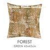 45x45 cm Forest Jacquard Pillow Cover 100% Polyester For Chair Sofa