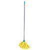 OEM Durable 120g Nonwoven Deck Mop With Handle , Polyester mops