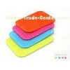 FDA Standard  Non slip Silicone Mat ,  Kitchenware silicone heat mat Rectangle shaped