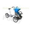 Portable Security Mother and Baby Bicycle , Child Buggy Bike Green Vehicle