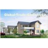 2 Story Light Steel Prefabricated Villa , White Prefab Steel House For Living