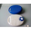 600ml HDPE blow molding oval plastic Hot Water Bottles for Japan