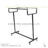 Steel Double Side Free Standing Clothes Drying Rack Silver / Black