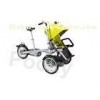 High-finish Aluminum Alloy 6061 Safety Trolley Bicycle Strollers for Child / Infant