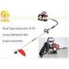 Horizontal Shaft Petrol Backpack Brush Cutter Machine and Spare Parts for Garden Grass Cutter