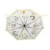 Durable Advertising Clear PVC Umbrella , 21 Inch Manual Open Umbrella