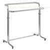 Promotional Stainless Steel Free Standing Clothes Rack For Supermarket