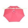 9ft Aluminium Pink Outdoor Patio Umbrella Parasol With Crank Open