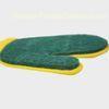 Kitchen Cleaning Latex Gloves , single-layer scouring pad for washing