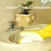 Hand White scouring pad and sponge home Cleaning Latex Gloves