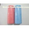 Colorful Non Woven Household Cleaning Wipes / Hand Towel Rolls 25*28cm