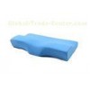 Environment Polyester Anti Snoring Memory Foam Pillow King Size , Blue
