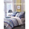 Custom Home Striped Twill Cotton Bed Set For Boys Comfortable