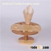 10 Holes Bamboo Cone Display