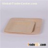 Bamboo Veneer Square Plate