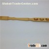 bamboo back-scratcher with three massage beads