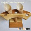 5 Holes Bamboo Cone Display