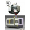 Brake disk CNC vertical lathe with twin-turret