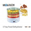 Electric Food Dehydrator with Adjustable Thermostat