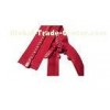 Resin Teeth Red Chunky Open Ended Diamond Zippers With 50cm Long