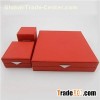 Three Pcs Jewelry Leather Box Set