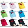 Men's long sleeve wrinkle free shirt with bowtie