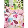 Colorful Reactive Printing Cotton Bed Set Soft For Girls , Exquisite Workmanship